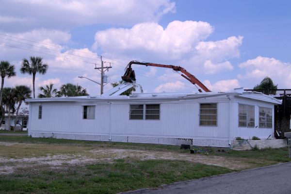 Mobile Home Demolition in Mason