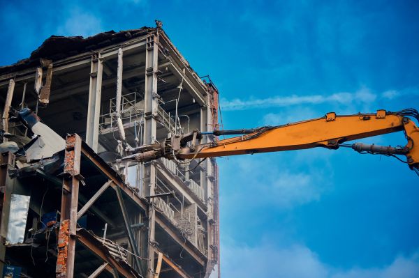 Factory Demolition in Mason