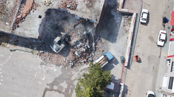 Foundation Demolition in Mason