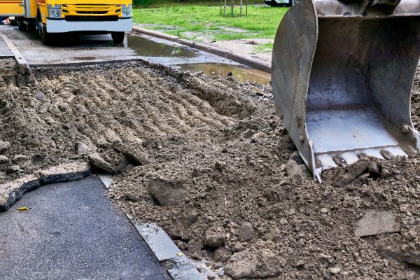 Blacktop Removal in Mason