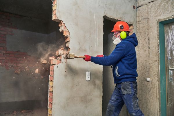 Concrete Wall Demolition in Mason