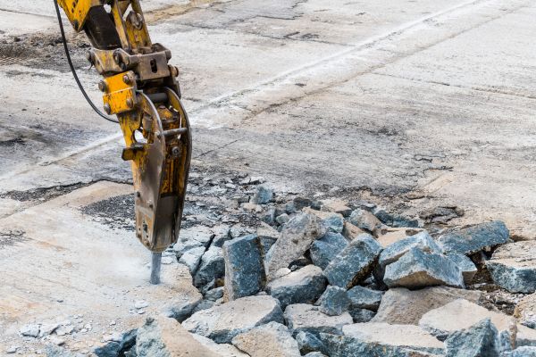 Parking Lot Removal in Mason