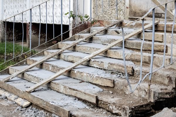 Staircase Demolition in Mason